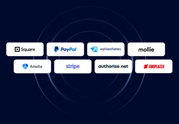 The logos of Trafft’s partners