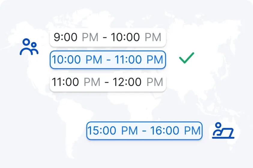 auto-detect time zones