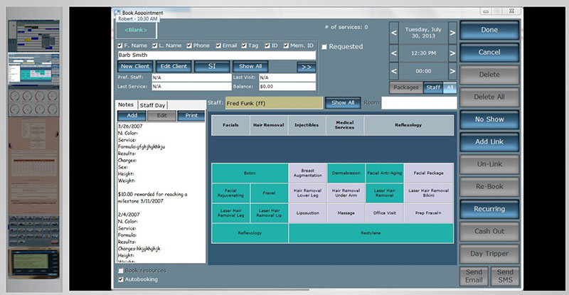 Spaware – Full salon management software.