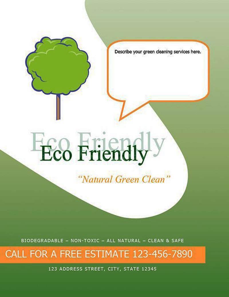 Eco-Friendly Cleaning