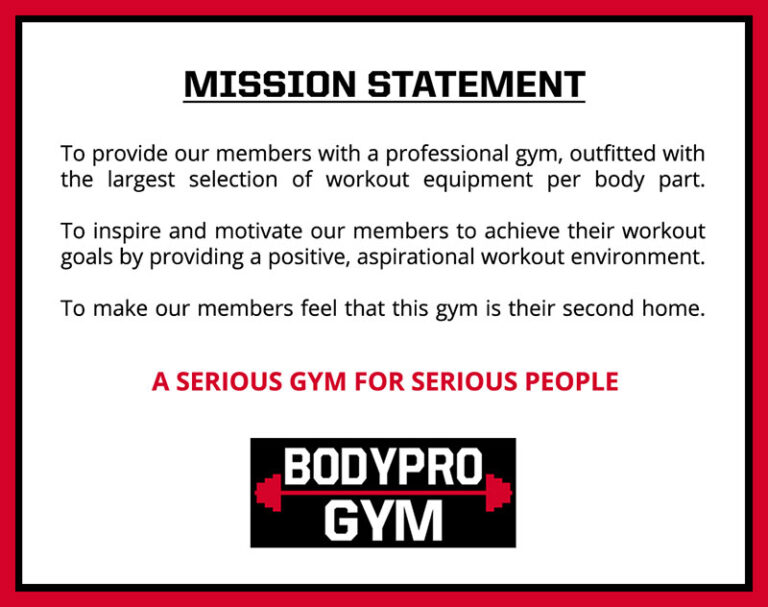 how to talk about gym in personal statement