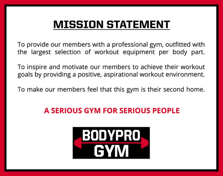 mission statement for physical education