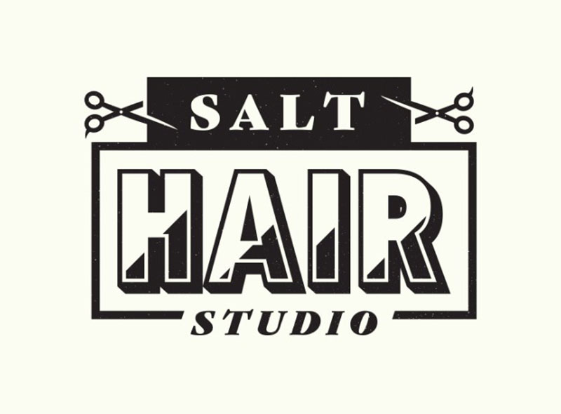 salt hair studio logo