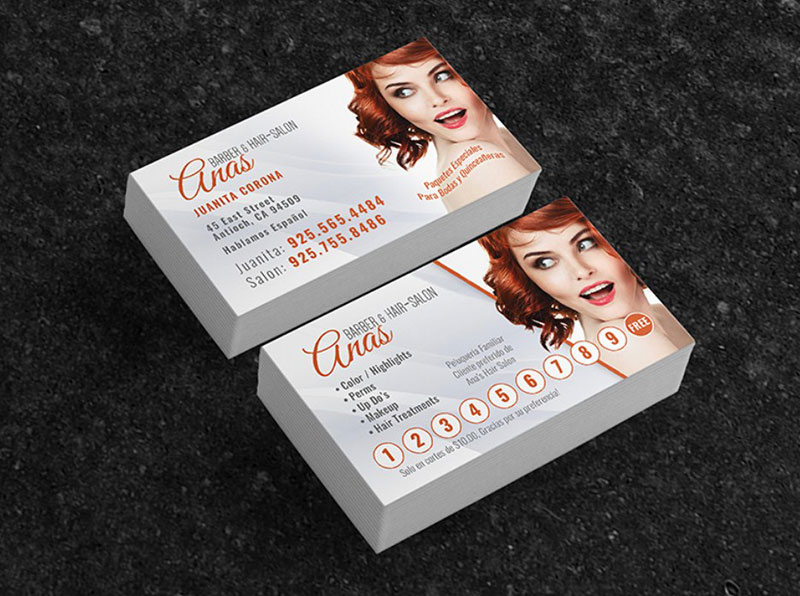 Cool Hair Salon Business Cards Ideas For Your Business