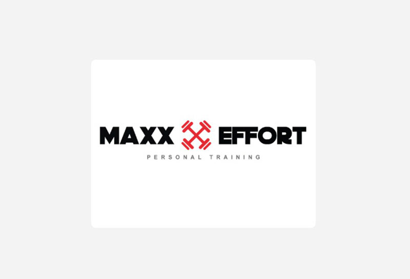 Maxx Effort Personal Training Logo Option 2