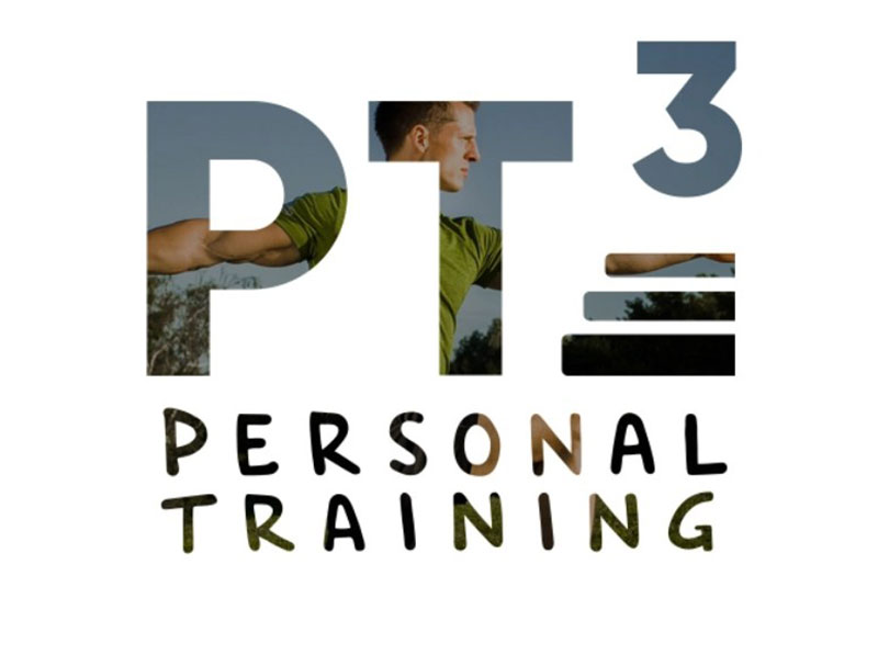 PT³ - Personal Trainer Logo