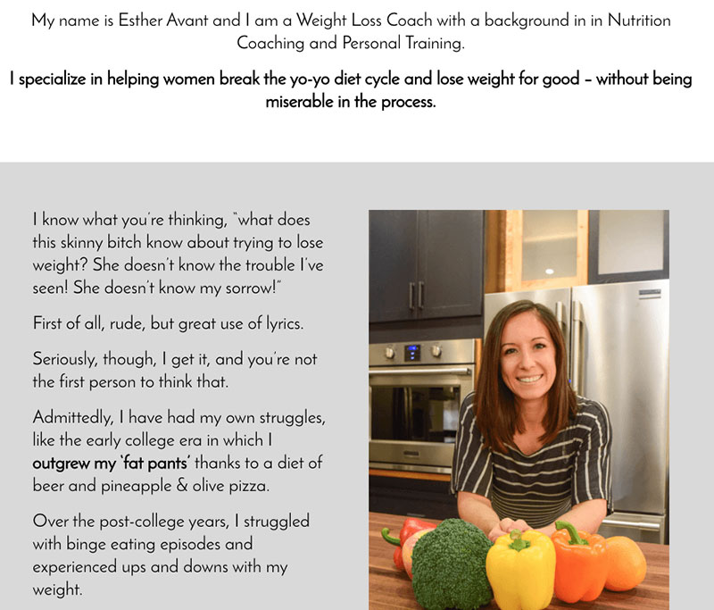 Personal Trainer Biography Examples To Use As Inspiration