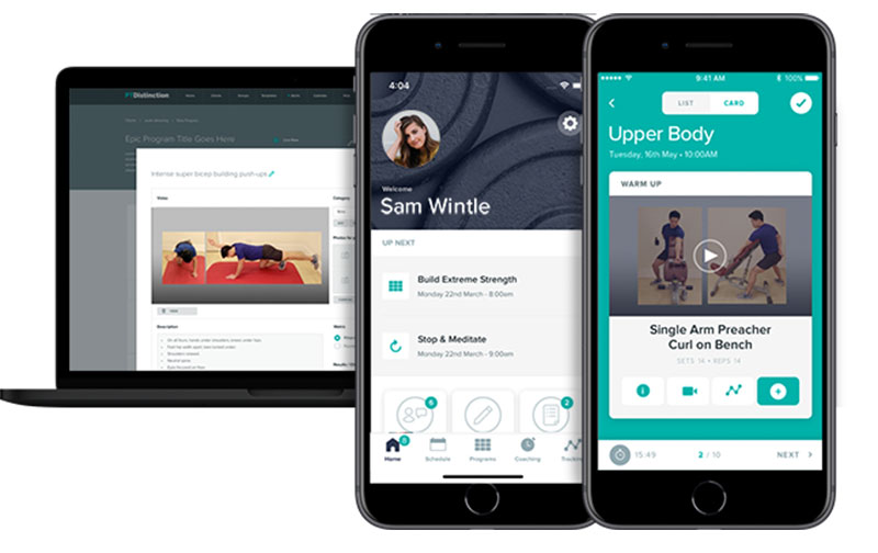 PT Distinction, the best-reviewed personal trainer client tracking app
