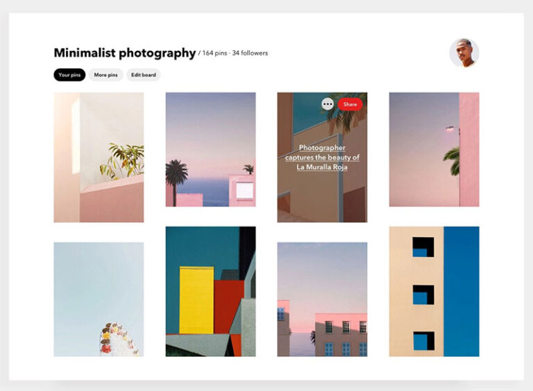 How To Create A Photography Mood Board That Works For You   Phto 768x563 