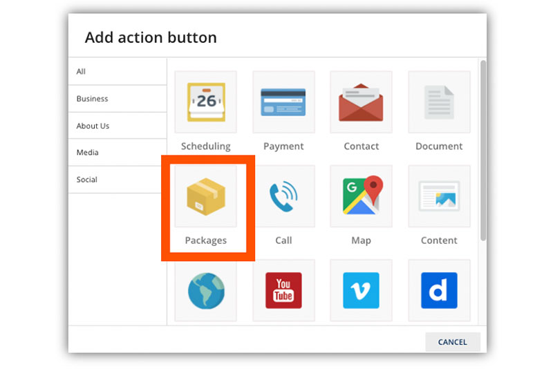 Call-to-action features