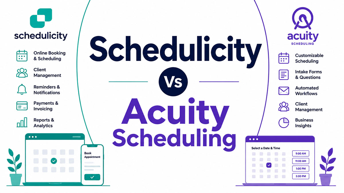 Schedulicity Vs Acuity Scheduling: Pick One of These for Your Business