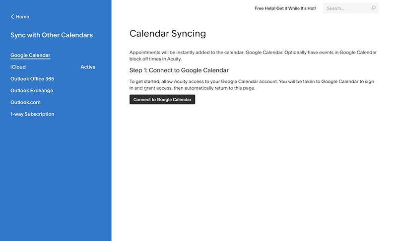 Automated Calendar Syncing