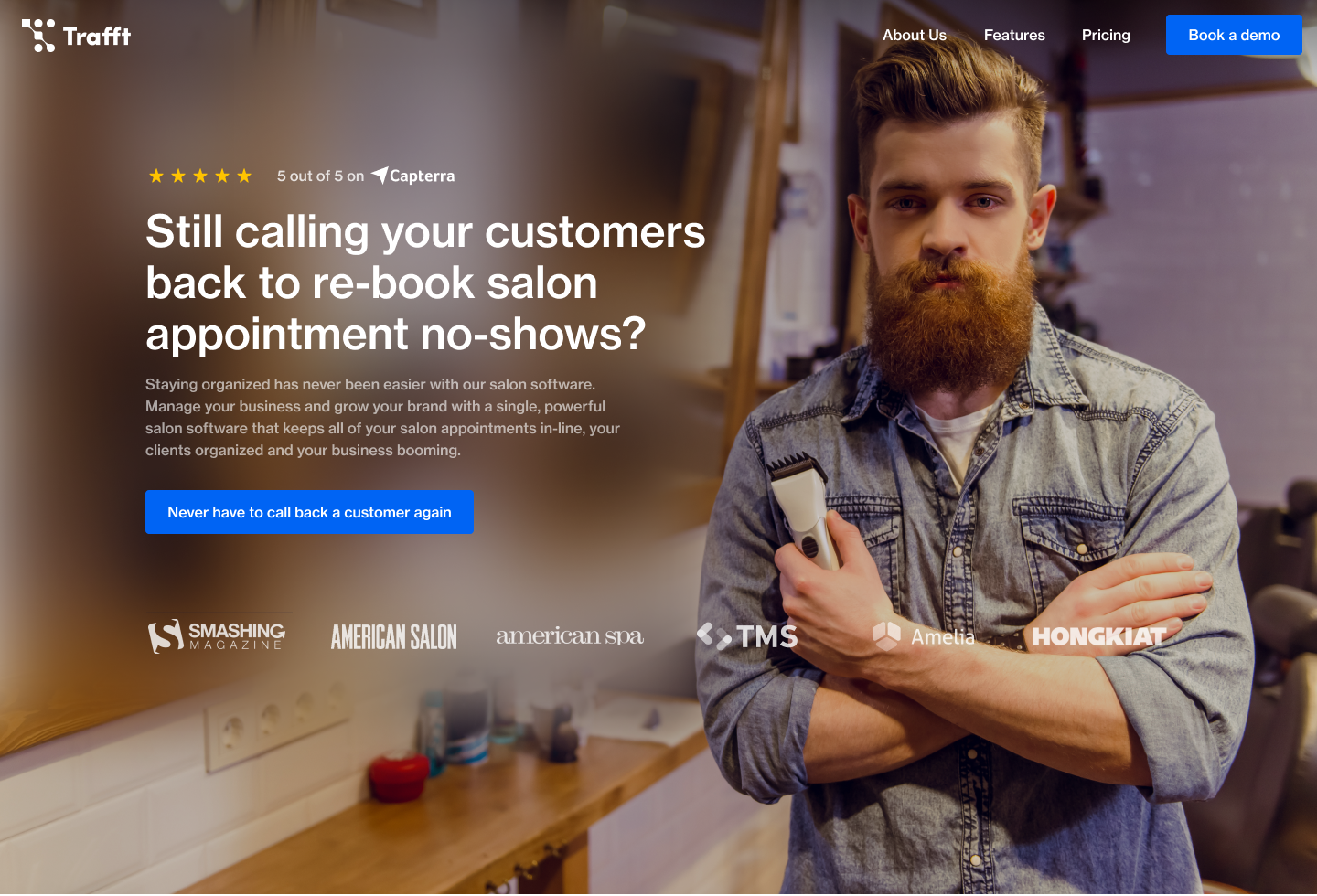 How to Make a Barbershop Booking Website with Trafft