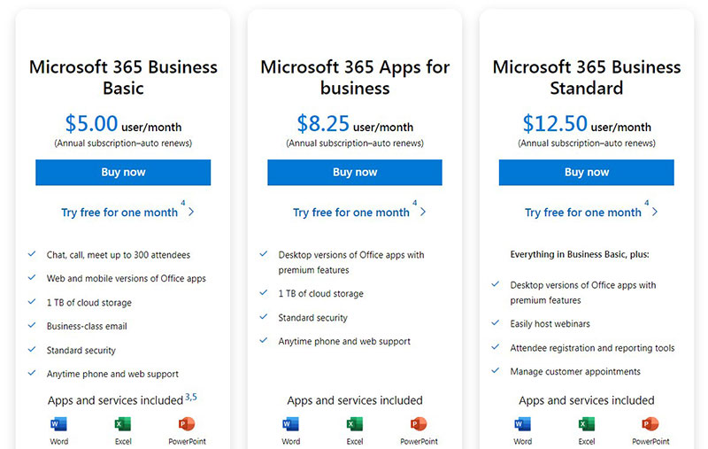 Microsoft Bookings’ Pricing Structure & Main Pricing Features
