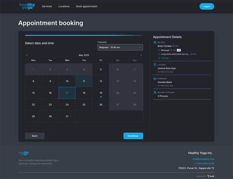 Top Booking Page Design Examples in 2024