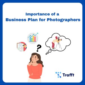 A person thinking of the importance of the business plan for photographers