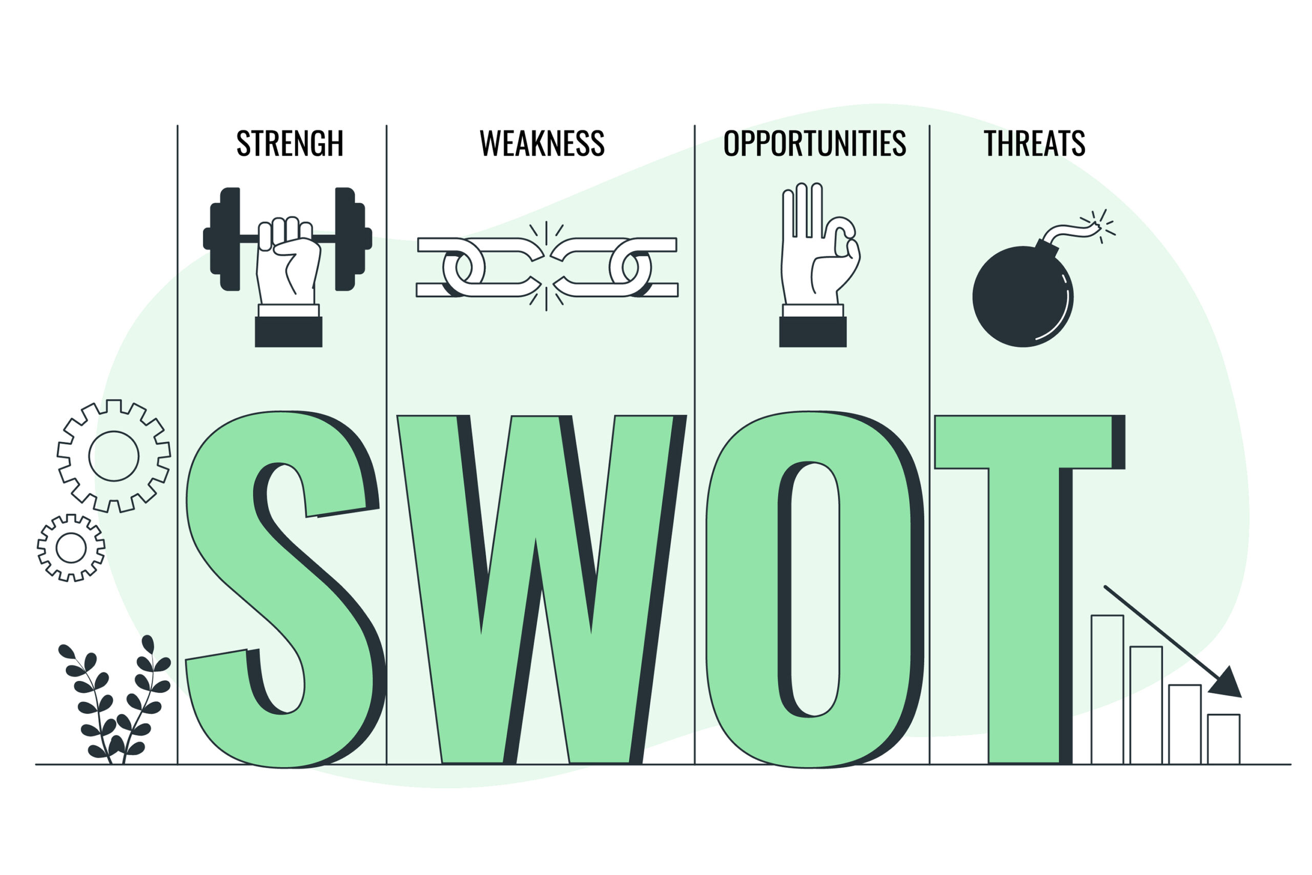 SWOT analysis for developing a business plan for photographers