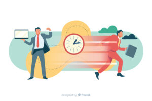 Vector illustration of productivity concept