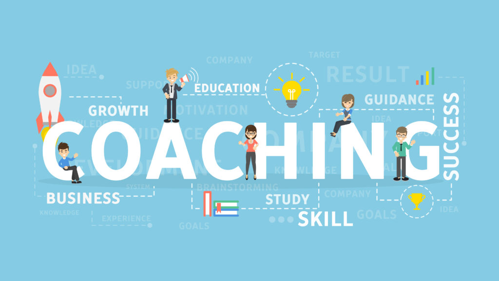illustration of different types of coaching