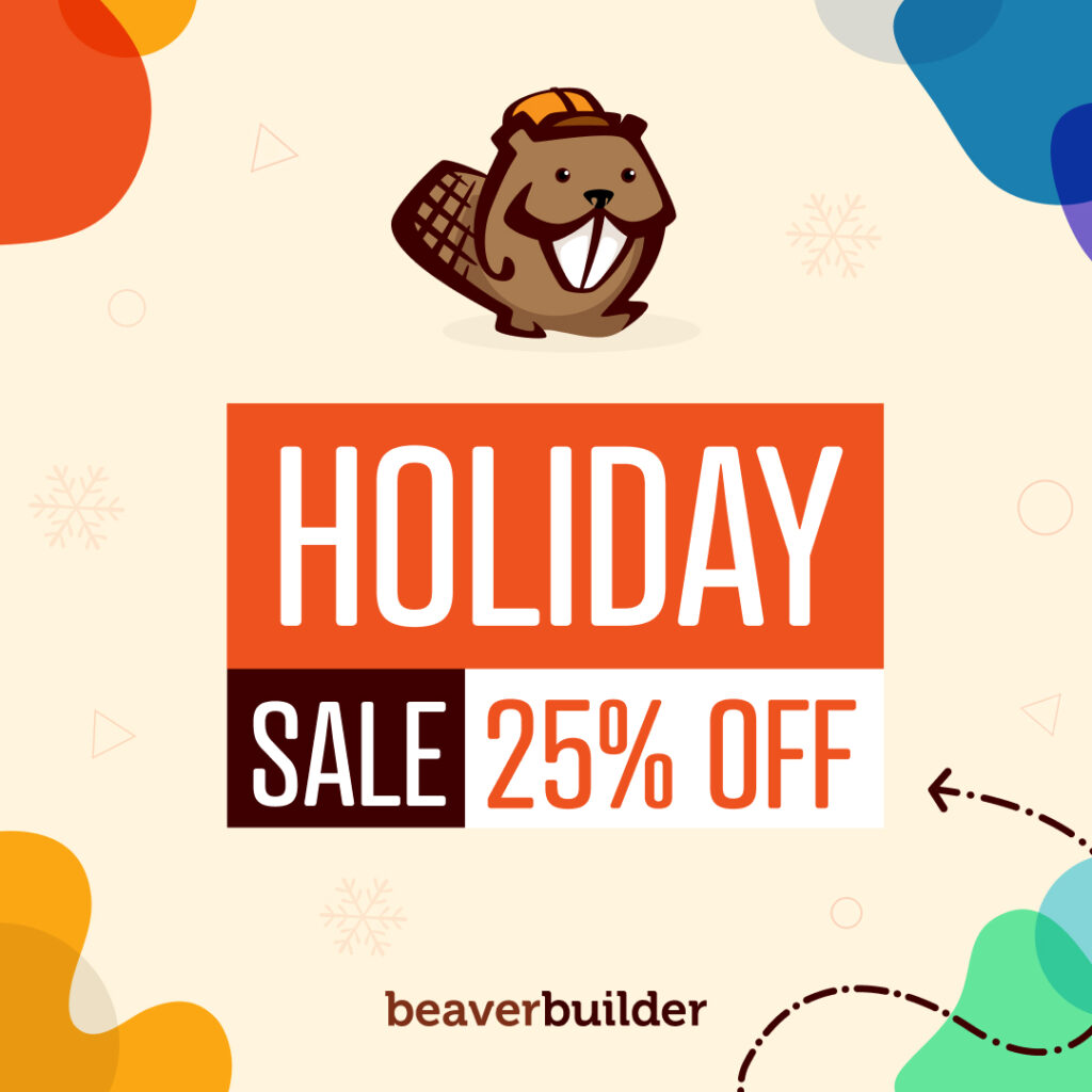 beaver builder black friday deal