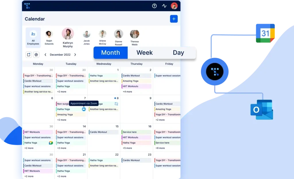 trafft appointment calendar