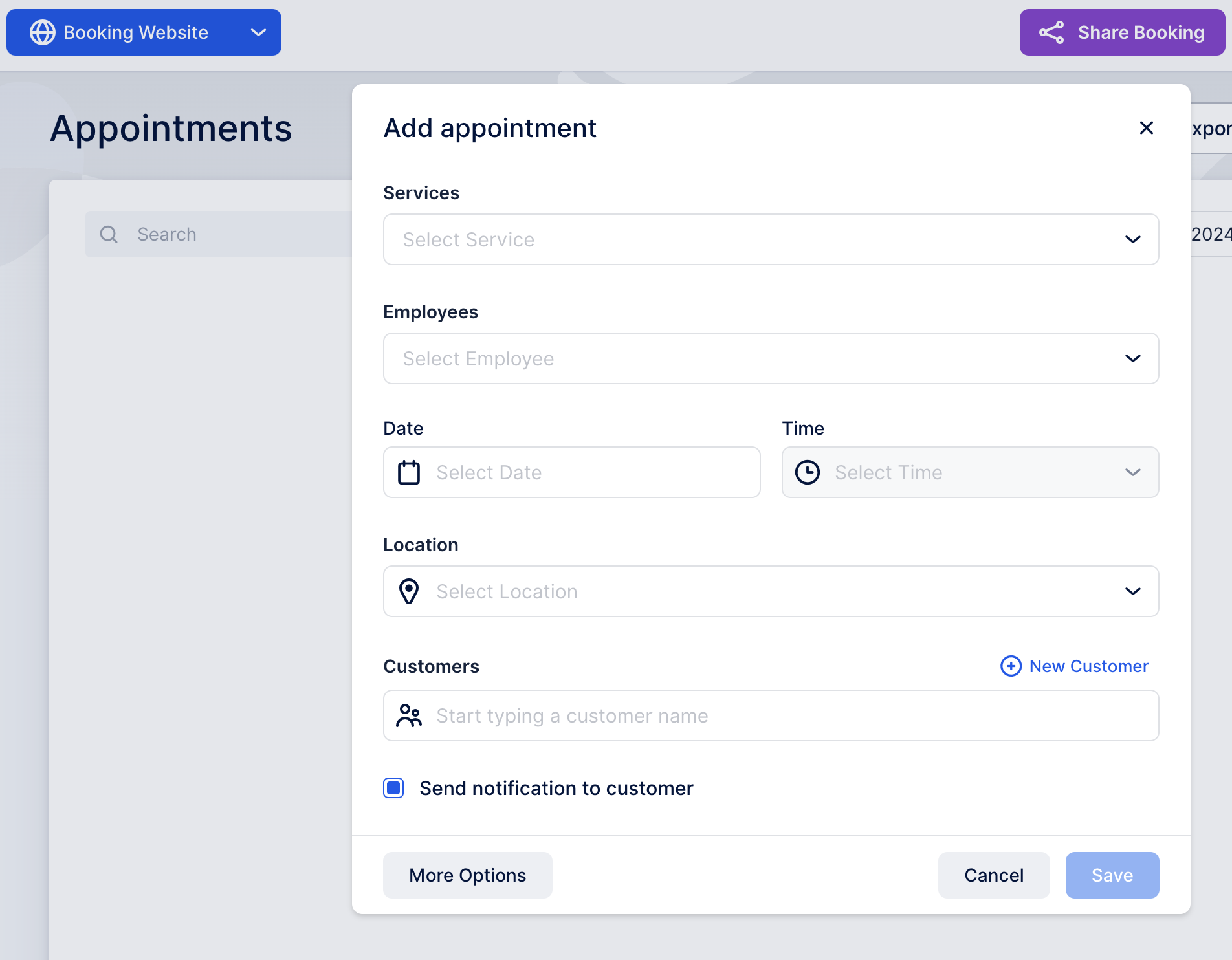 How to make an appointment with Trafft