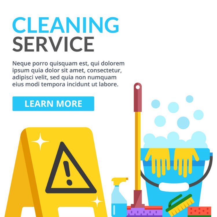 example of Cleaning business website