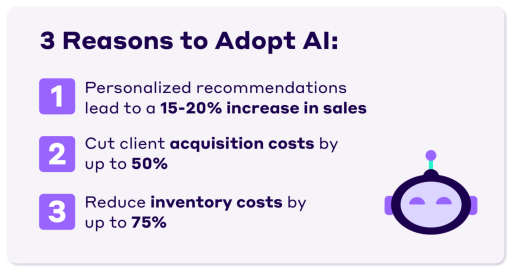 reasons to adopt AI in your service business
