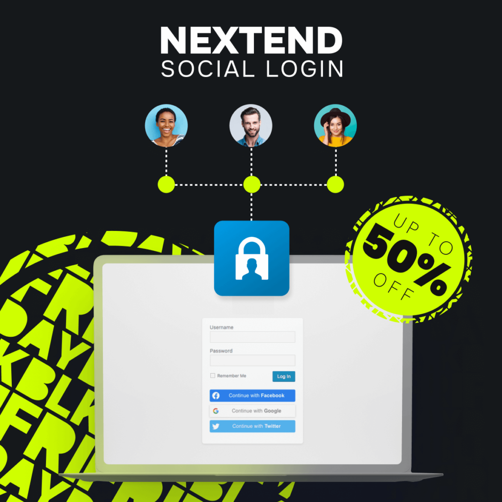 Nextend Social Login Pro black friday deal