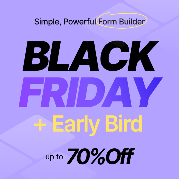 IvyForms black friday deal