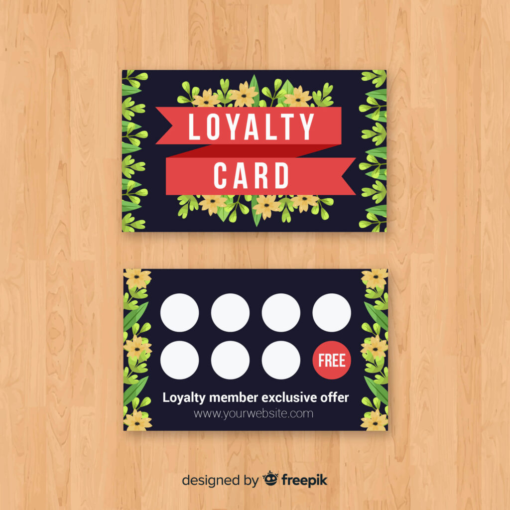 salon loyalty card