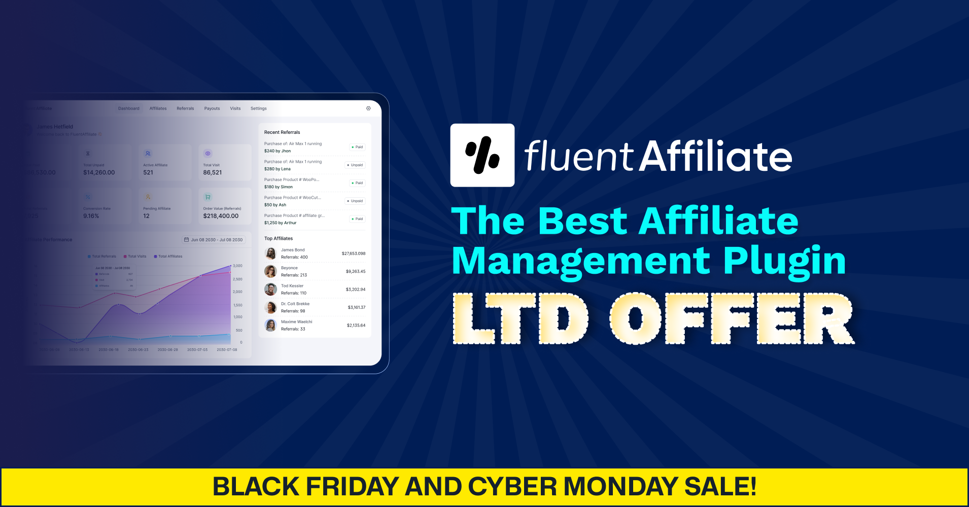 FluentAffiliate black friday offer