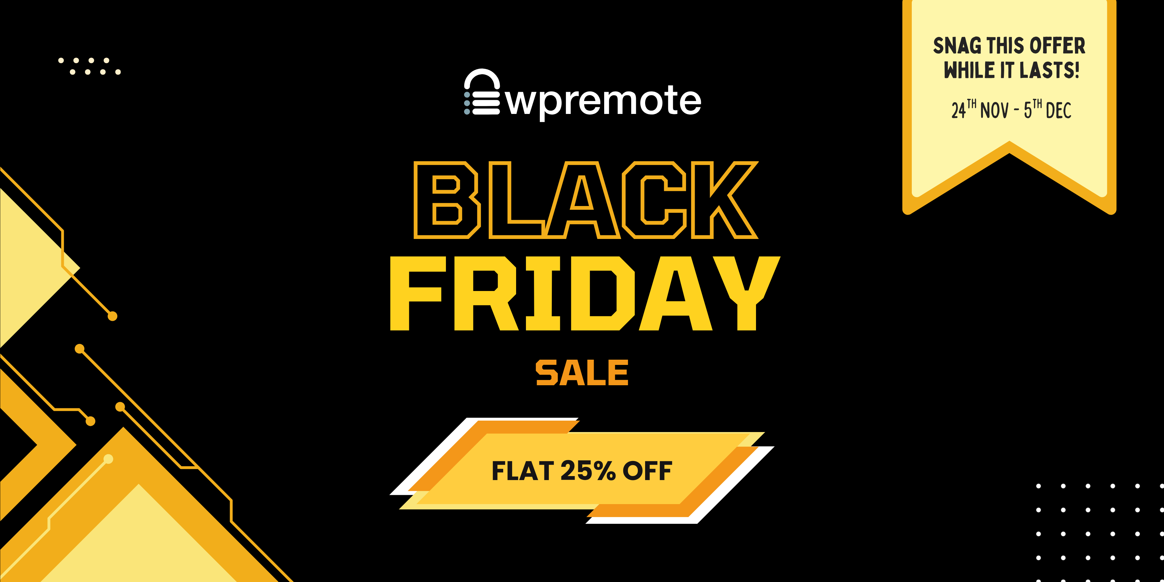 WP Remote black friday offer