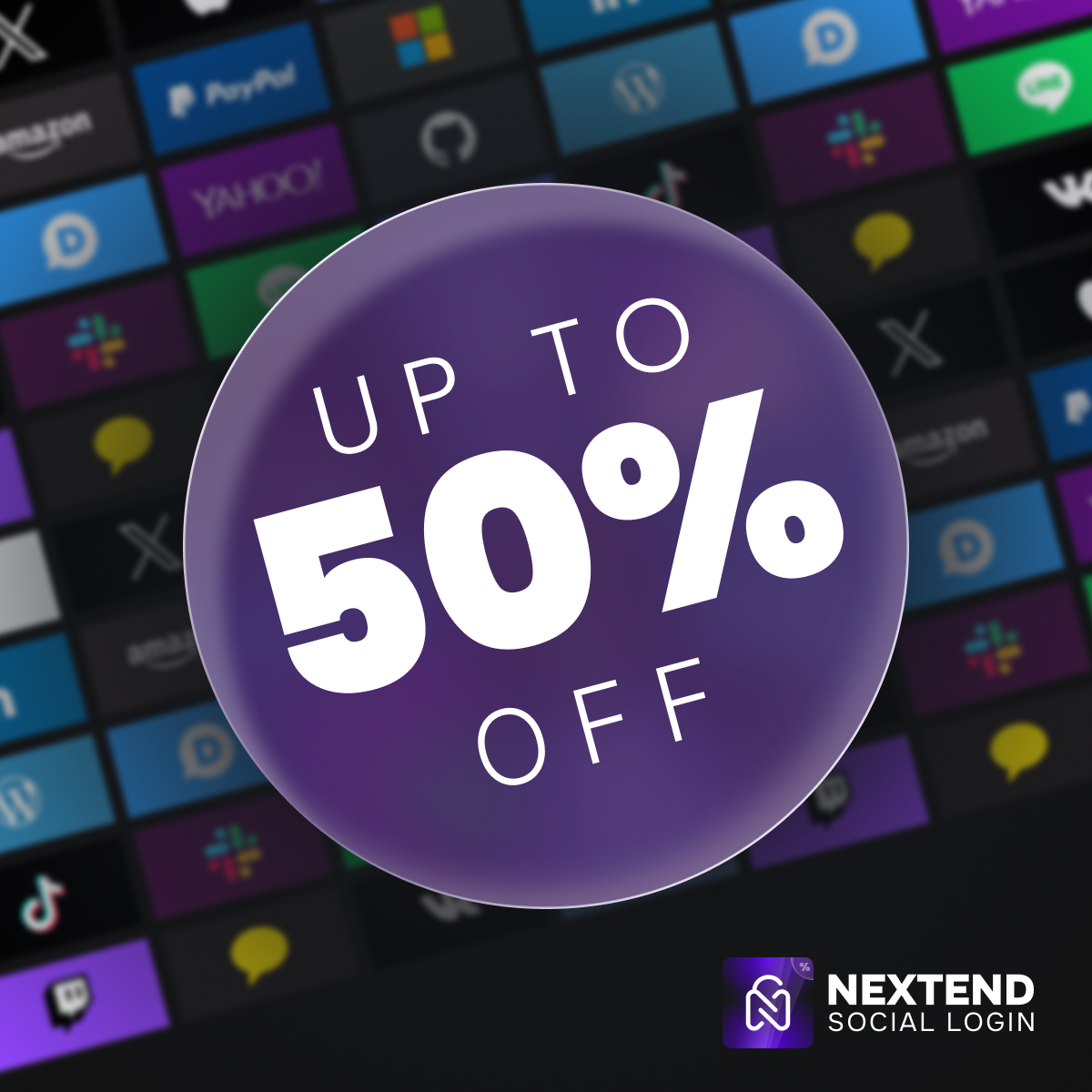 Nextend Social Login black friday promo