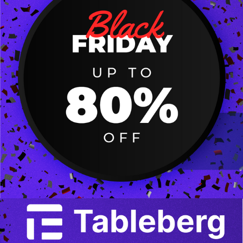 Tableberg black friday offer