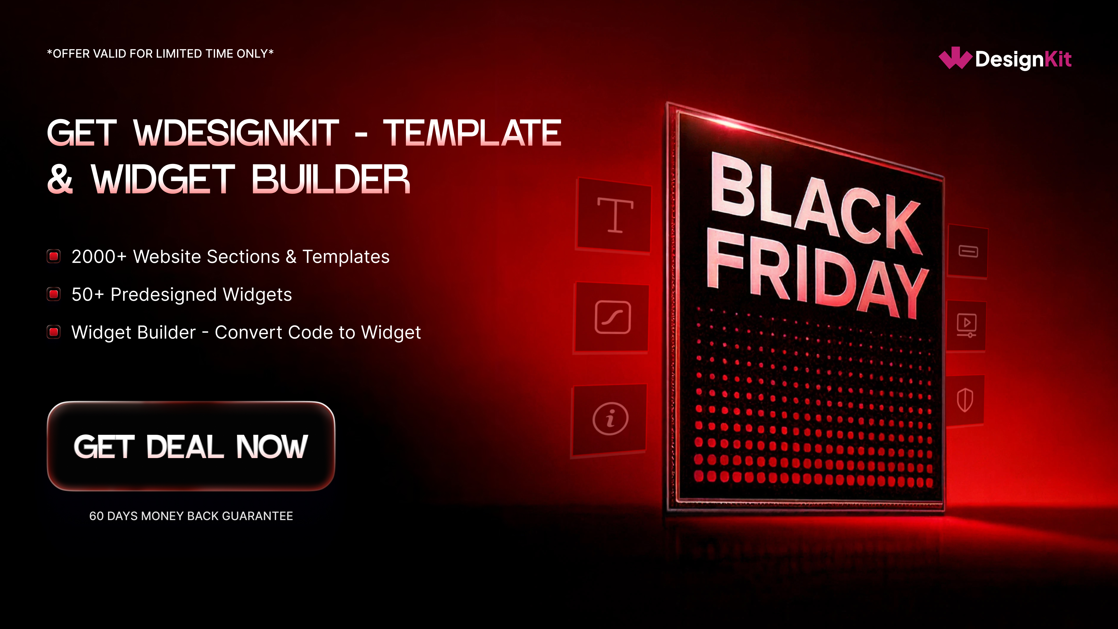 wdesignkit black friday promo deal